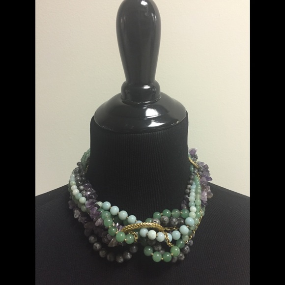 Beaded necklace purchased at Saks Fifth Avenue. - Picture 1 of 4
